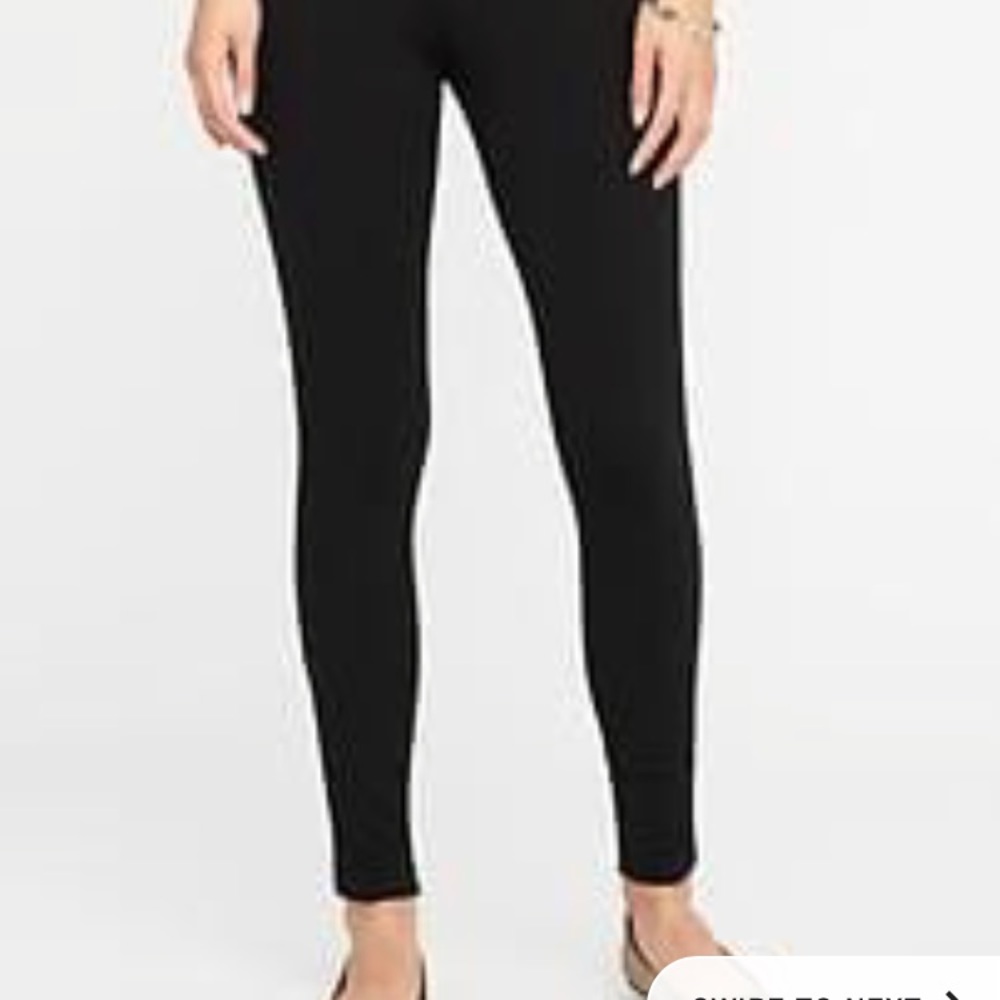 Old navy Stevie pants S Ponte knit black